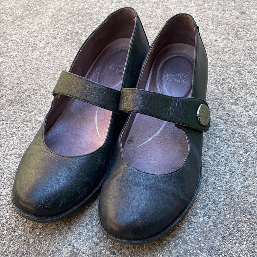 Dansko Black Mary Jane Shoes